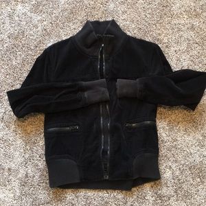 Black corduroy jacket